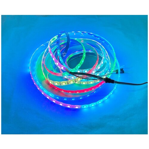 Лента адресная WS2812B-96Led RGB IP65 на Белой плате
