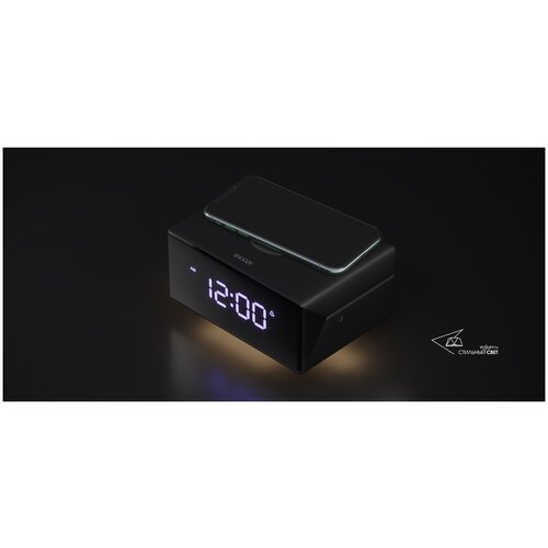 Zeon clock Black