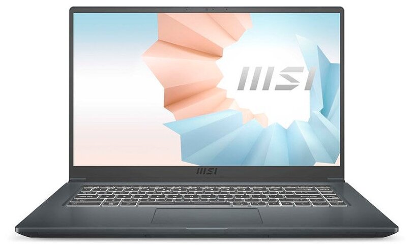 Ноутбук MSI Modern 15 A11SBU-836RU 9S7-155266-836 Intel Core i7-1195G7 29 GHz8192Mb512Gb SSDnVidia GeForce MX450 2048MbWi-FiBluetoothCam1561920x1080Windows 10 Home 64-bit 10307600₽