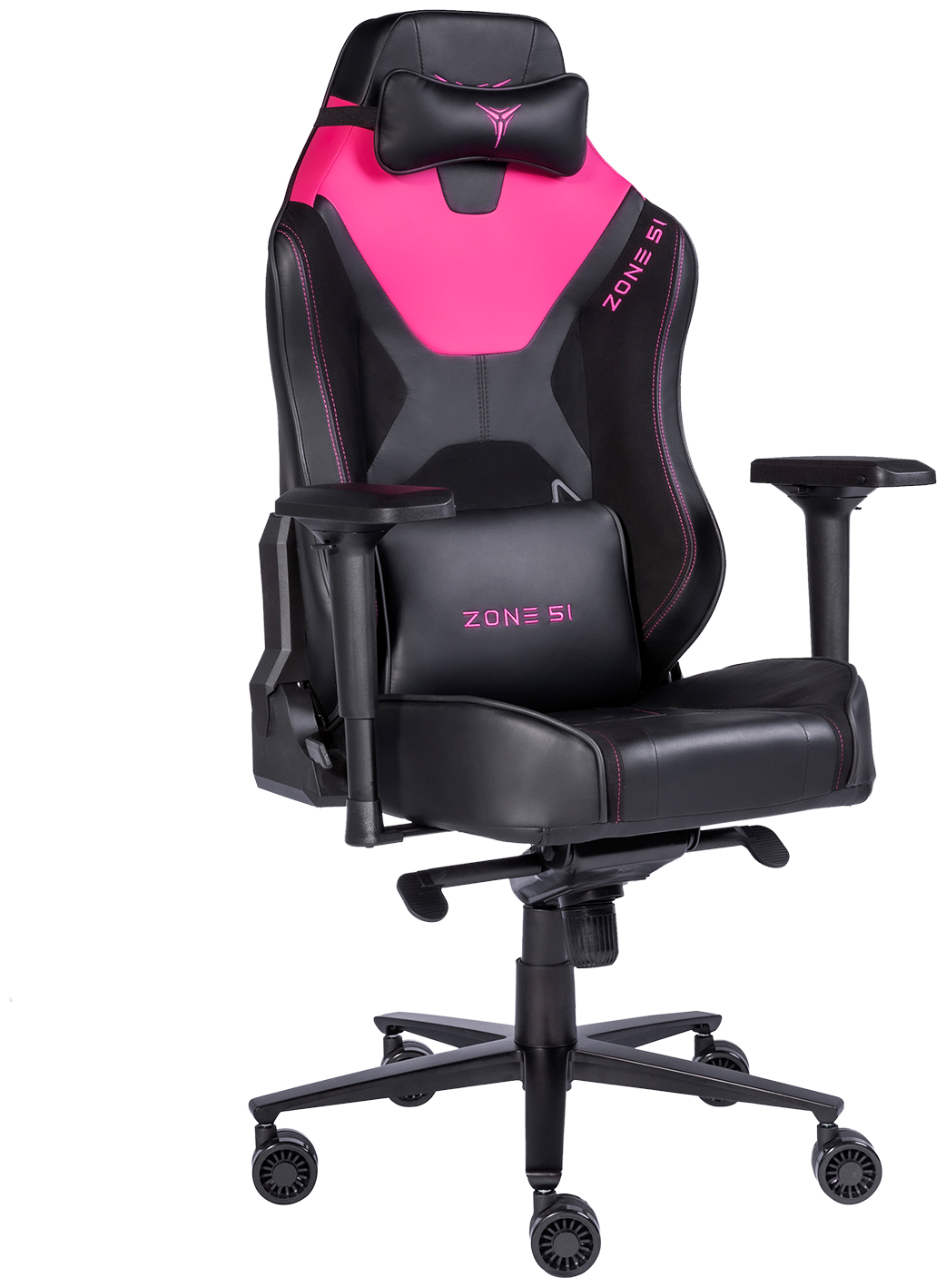Кресло игровое ZONE 51 ARMADA Black-Pink