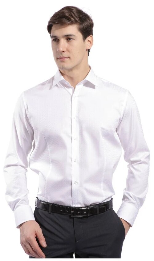 Рубашка GroStyle, размер 42/182, белый