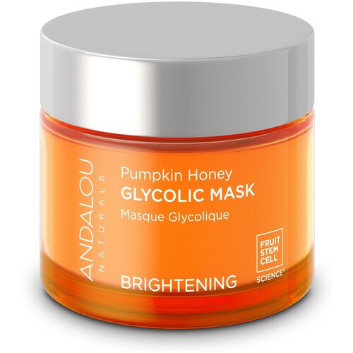 Andalou Naturals Brightening Pumpkin Honey Glycolic Mask гликолевая маска Тыква и мёд манука, 50 г, 50 мл andalou naturals brightening pumpkin honey glycolic mask гликолевая маска тыква и мёд манука 50 г 50 мл