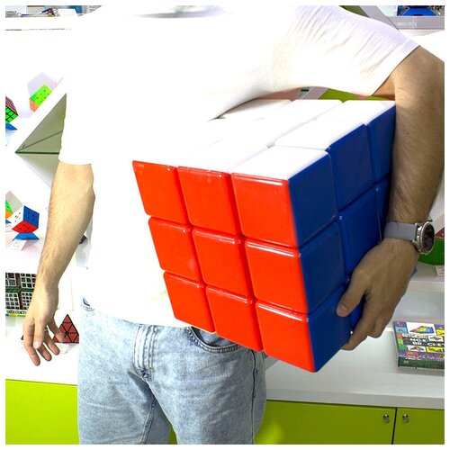 Обзор Большой кубик Рубика Giant 30 см цветной. 