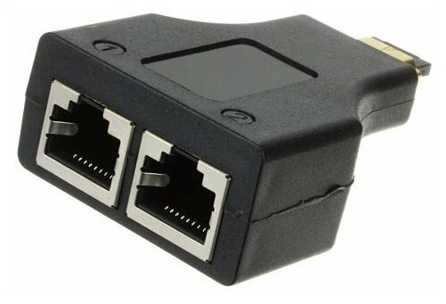 HDMI удлинитель по витой паре с разъемами RJ-45 c поддержкой 4К, REXANT