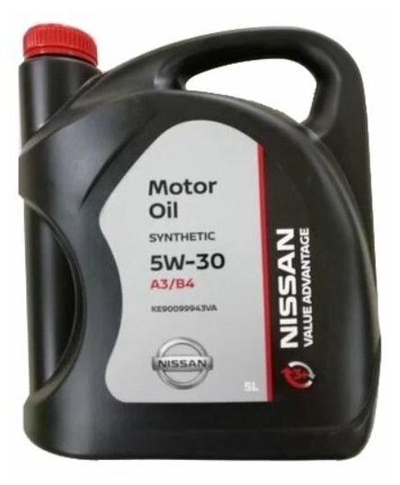 NISSAN Моторное Масло Va Motor Oil 5w-30 5л