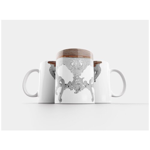 фото Кружка "таблица пульта, древесина, декоративный" 320 мл lotsprints