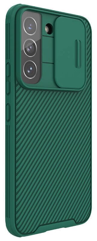 Накладка Nillkin CamShield Pro Case с защитой камеры для Samsung Galaxy S22+ зеленый