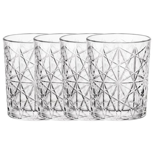 фото Набор из 4х стаканов bartender lounge d.o.f. bormioli rocco, 390 мл