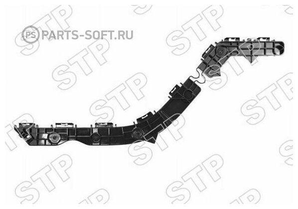 SAT STP5215660120 Крепление заднего бампера LEXUS LX570/LX450D 15- LH