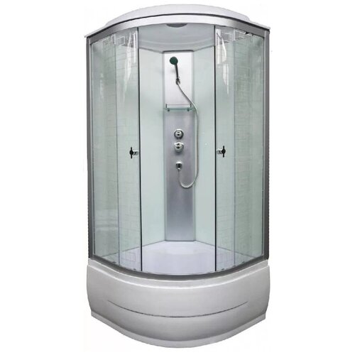 Душевая кабина Aquapulse 4102C 90x90 sguare white