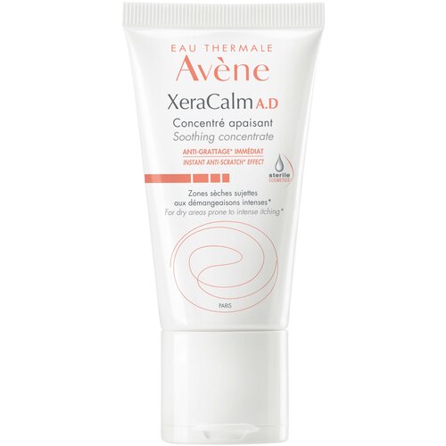 AVENE Средство для тела XeraCalm A.D. Успокаивающий концентрат, 50 мл avene xeracalm ad soothing concentrate концентрат успокаивающий от раздражений 50 мл