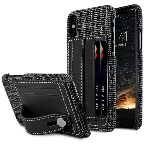 фото Чехол накладка melkco holmes series fine grid case для apple iphone x/xs