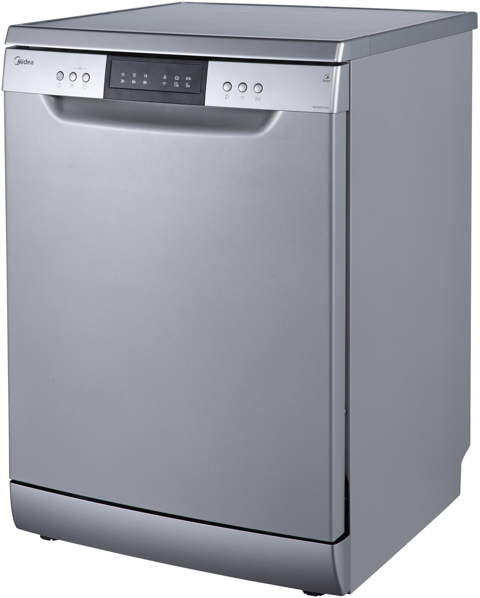 Midea Посудомоечная машина Midea MFD60S110Wi / MFD60S110Si, Silver - фотография № 1