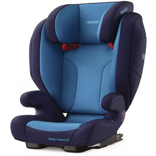 Автокресло группа 2/3 (15-36 кг) Recaro Monza Nova Evo Seatfix, Xenon Blue