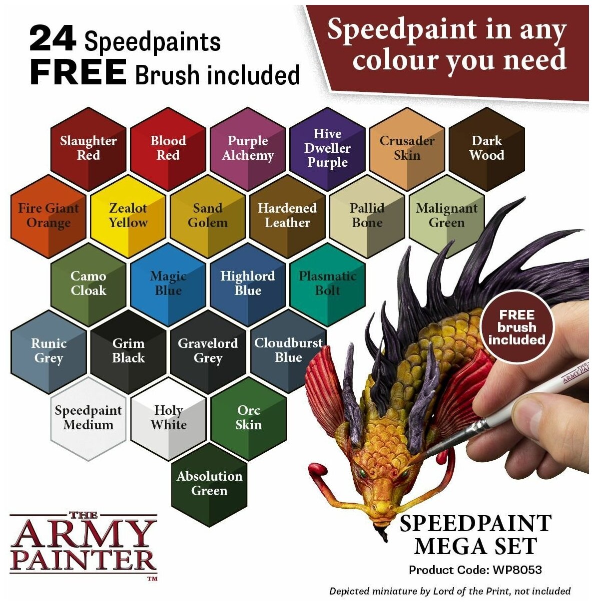 Набор красок Army Painter Speedpaint: Mega Paint Set