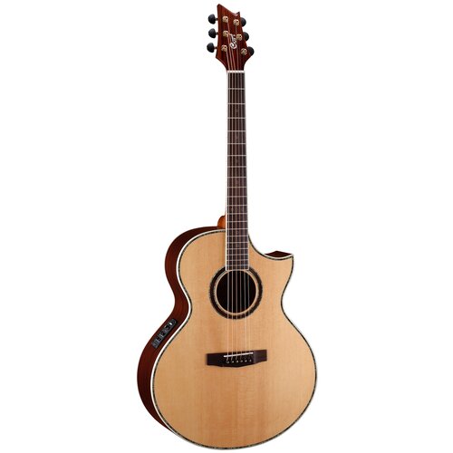 Электроакустическая гитара Cort NDX50 Natural Glossy ndx baritone ns ndx series электро акустическая баритон гитара с вырезом cort