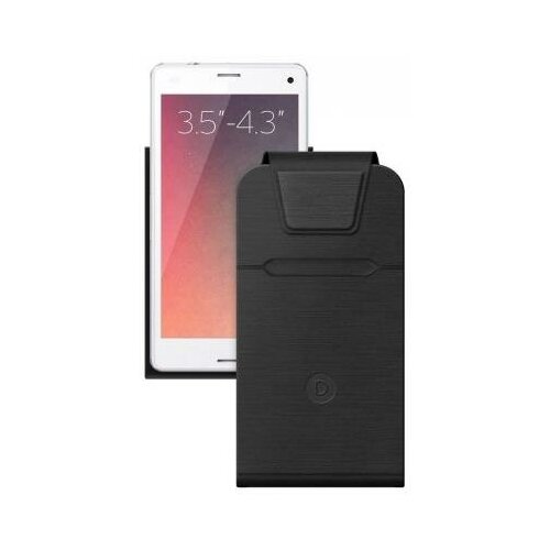 фото Чехол deppa 87015 для смартфонов flip fold s 3.5""-4.3"", черный