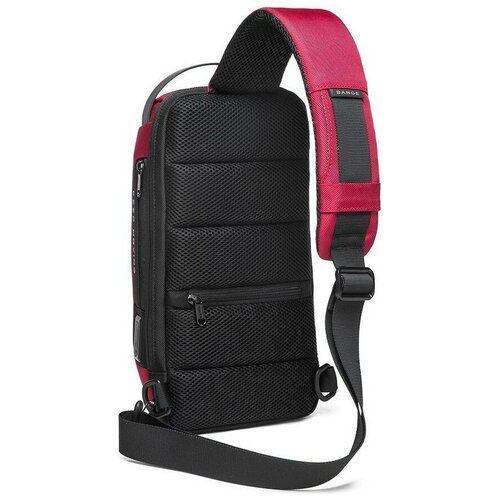 фото Однолямочный рюкзак bange bg22085 красный