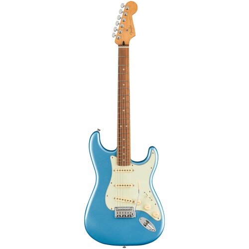 фото Fender player plus strat pf ospk электрогитара, цвет голубой, чехол в комплекте