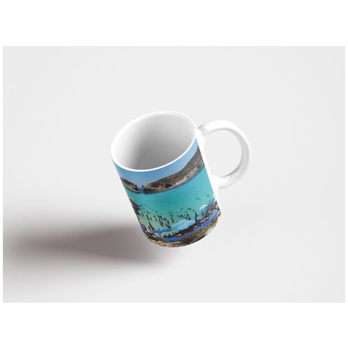 фото Кружка "комино, мальта, вода 320 мл. белая lotsprints