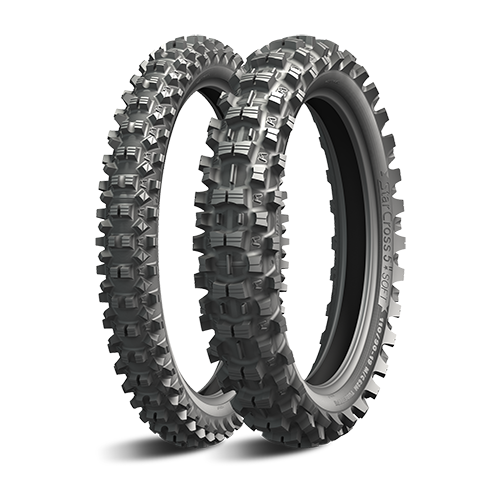 Шина для мотоцикла MICHELIN Starcross 5 Soft, передняя 100 70 17 M (до 130 км/ч) 40 TT