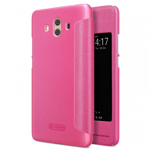 фото Nillkin sparkle чехол-книжка с функцией sleep mode для huawei mate 10
