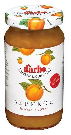 Конфитюр DARBO Абрикос низкокалорийный 220г