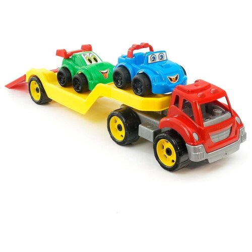 Набор игрушечных автомобилей технок автовоз игрушка автовоз со стройплощадкой технок
