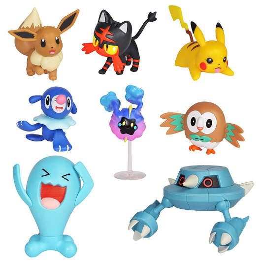 Набор фигурок боевые Покемоны - Pokemon Battle figure multi pack 8 шт.