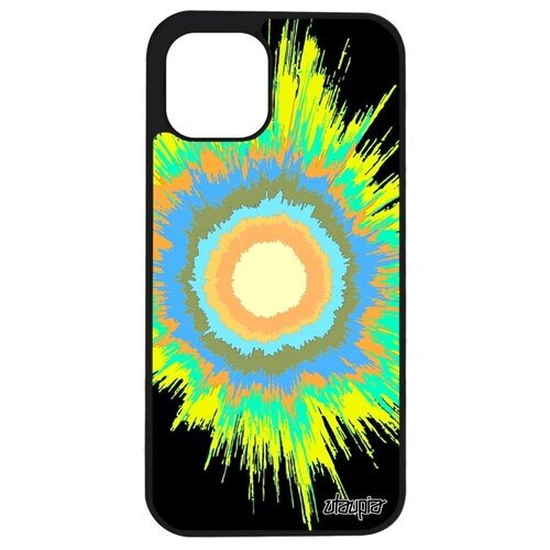фото Защитный чехол на телефон // iphone 12 mini // "большой взрыв" пространство лучи, utaupia, цветной