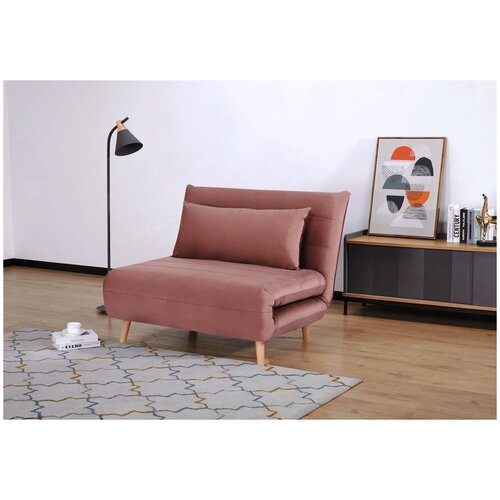 фото Кресло-кровать signal spike velvet, античный розовый