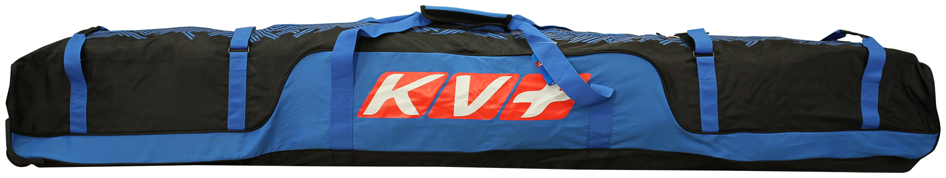 Чехол для лыж KV+ на колесиках 208 cm, Black\Blue