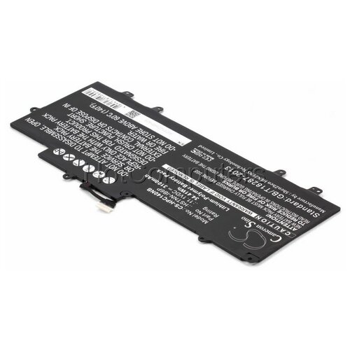 фото Аккумуляторная батарея для ноутбука hp chromebook 14-x020nr 11.1v (3100mah) cameronsino/pitatel