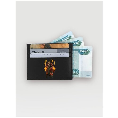 Кредитница / Футляр для карт / Картхолдер Russian.Handmade из натуральной кожи World of Warcraft / WoW / Варкрафт №10