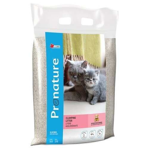 PRONATURE Наполнитель Комкующийся с ароматом Детской Присыпки