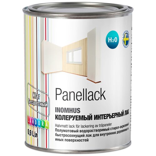 Landora Panellack бесцветный, полуматовая, 1.07 кг, 0.9 л