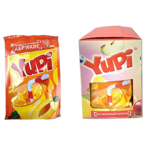 Растворимый напиток "YUPI" абрикос, 24шт х 15г