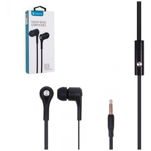 Наушники CELEBRAT CL D3 169349 черный 32000₽