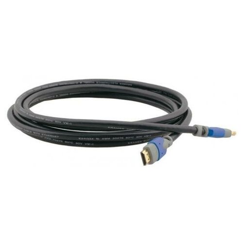 kramer кабели кабель hdmi hdmi вилка вилка 1 8 м Kramer Кабель HDMI Kramer 97-01114035 круглый черный 10.6м