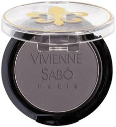 Vivienne Sabo Тени для век устойчивые моно Petits Jeux 123 темно-серый