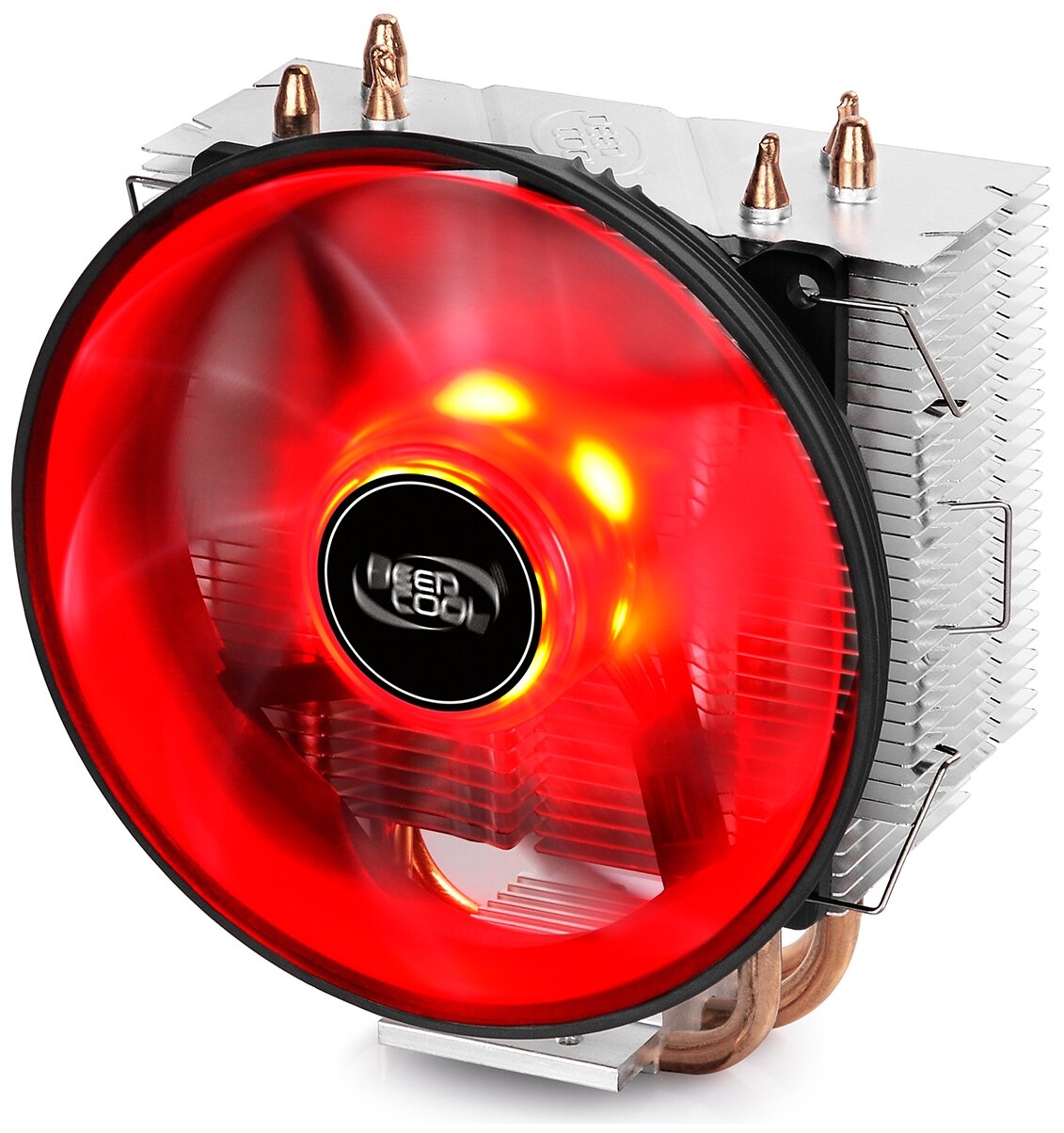 Кулер Deepcool GAMMAXX 300R LGA1366/115x/775/FM2+/FM2/FM1/AM3+/AM3/AM2+/AM2/AM4 (TDP 130W, 900 - 1600rpm, 17.8~21dBA, 40 CFM, 4-pin PWM, Red Led,120мм