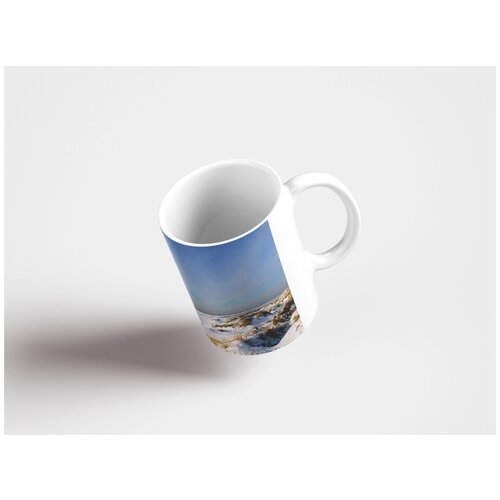 фото Кружка "побережье северного моря, зима, северное море" 320 мл lotsprints