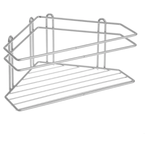 Полка бытовая настенная угловая 16*24*10 см