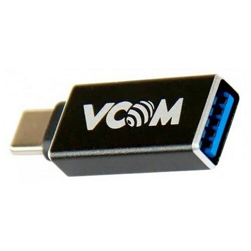 Переходник VCOM OTG USB 3.1 TypeC --> USB 3.0 Af (мет. корпус) переходник адаптер vcom vga usb type c cu421 0 15 м белый