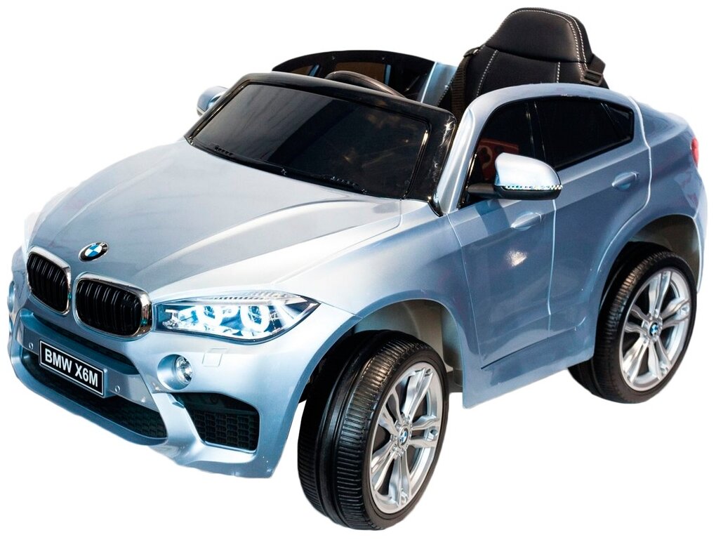 Детский автомобиль Toyland BMW X6M mini Серебро