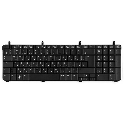 Клавиатура для ноутбука HP Pavilion DV7-2000 DV7T-2000 Series Г-образный Enter Черная без рамки PN NSK-H8W0R 147000₽