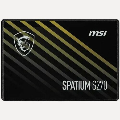Изображение товара SSD диск Msi Spatium s270, 480Гб, 2.5", SATA (S78-440E350-P83)