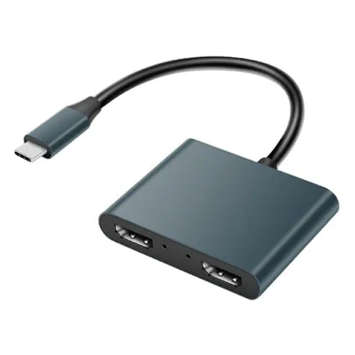 Адаптер (хаб) Type-C/USB 3.0 на 2хHDMI Booox UTH03