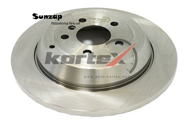 KORTEX KD0279 Диск торм. MB ML W164/R W251 06- зад.(d=330mm)