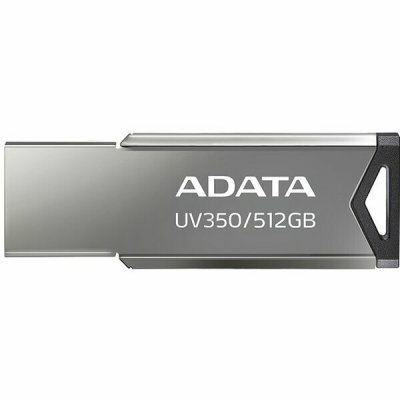 Флешка A-Data 512GB UV350 Silver-Black